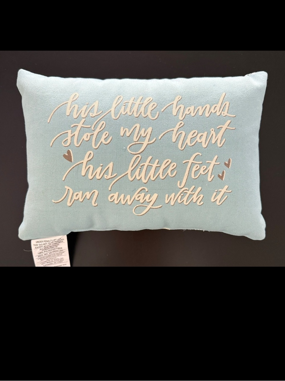 Primitives By Kathy Baby Boy (Son) Pillow Throw Cushion Sentimental Home Decor